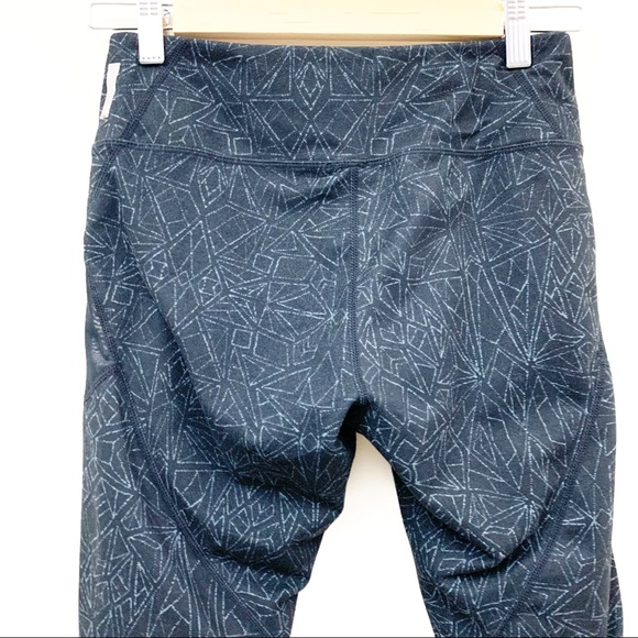 Zella Print Mesh Insert Leggings - Picture 7 of 9